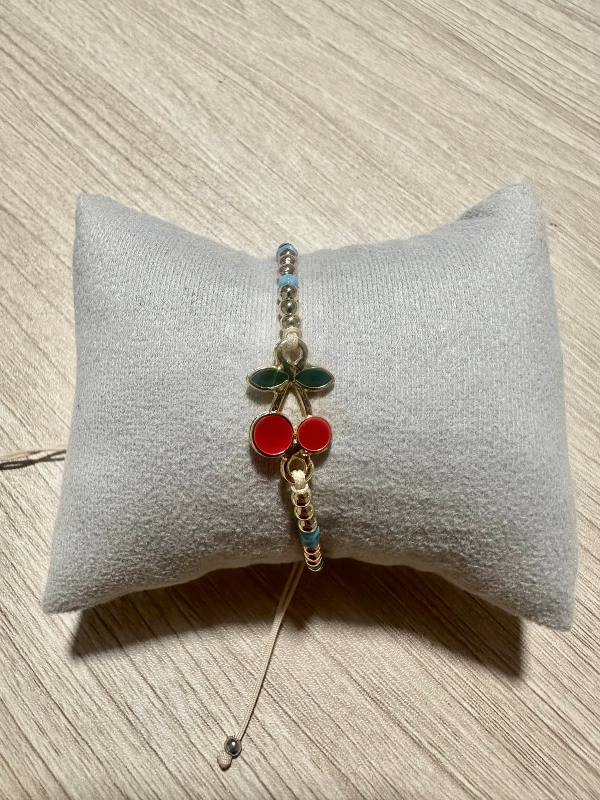 Cherry bracelet
