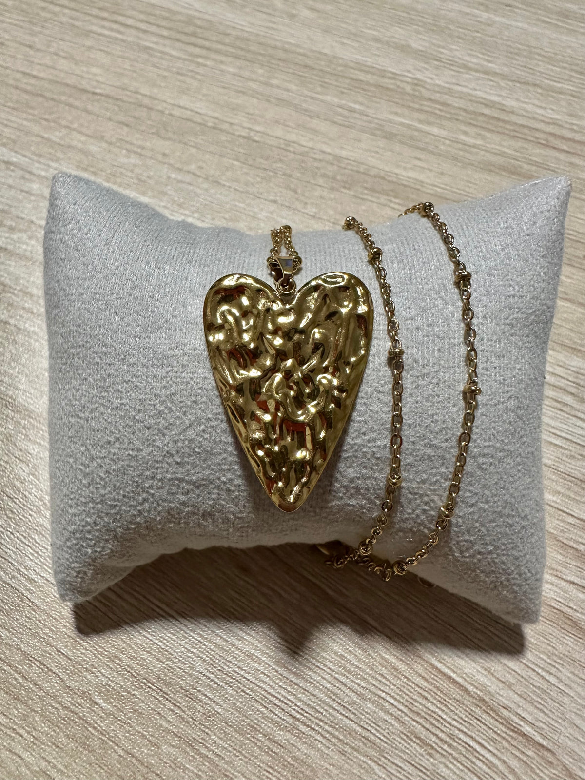 Rustic Heart Neckless